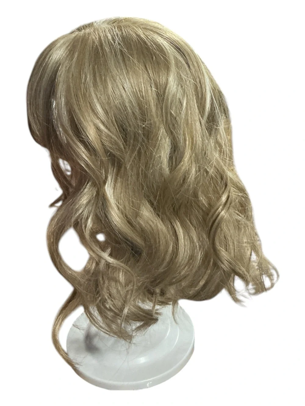 Blonde Wavy Women's Wig with Bangs CSC Marseille Couture Honey